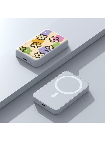 SWEET ACCESS Powerbank in Weiß/ Bunt - 10.000 mAh