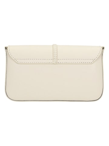 Wojas Skórzana torebka w kolorze białym - 26 x 17 x 7 cm