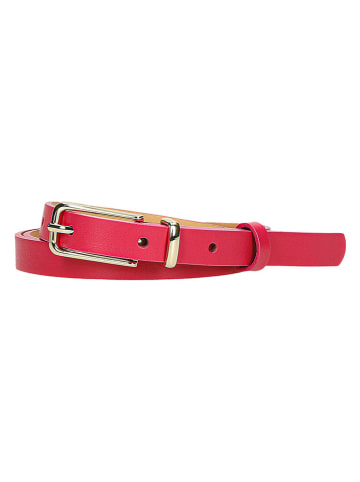 Wojas Leder-Gürtel in Pink