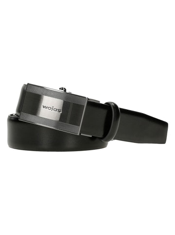 Wojas Leder-Gürtel in Schwarz