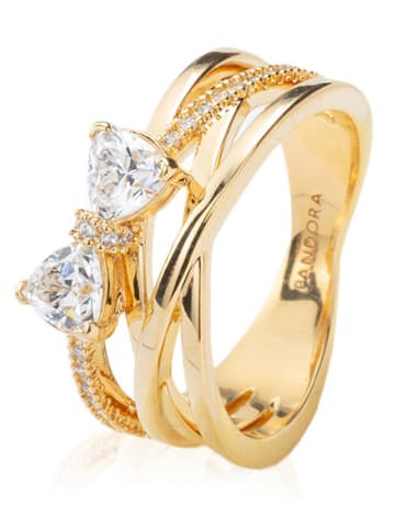 Pandora Vergold. Ring mit Edelsteinen