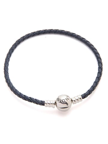Pandora Leder-Armband in Dunkelblau