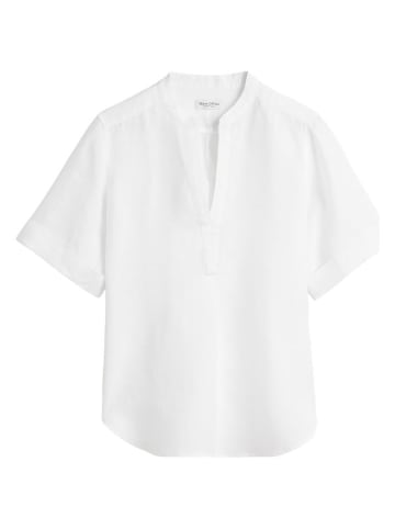 Marc O'Polo Leinen-Bluse in Weiß