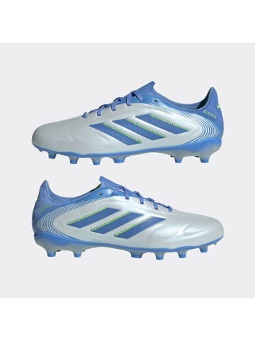 adidas Nocken-Fußballschuhe "COPA PURE III LEAGUE" in Silber/ Blau