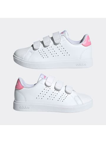 adidas Sneakersy "ADVANTAGE BASE 2.0" w kolorze biało-jasnoróżowym