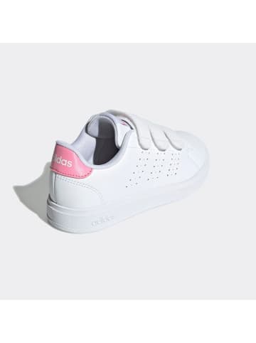 adidas Sneakersy "ADVANTAGE BASE 2.0" w kolorze biało-jasnoróżowym