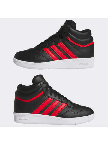 adidas Sneakersy "HOOPS 4.0" w kolorze czarno-czerwonym