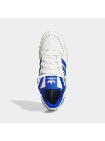 adidas Leren sneakers "Forum" wit/blauw