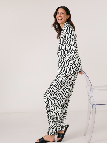 Gerry Weber Hose in Weiß/ Schwarz