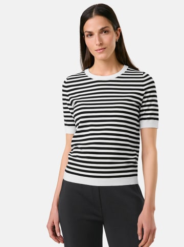 Gerry Weber Pullover in Weiß/ Schwarz