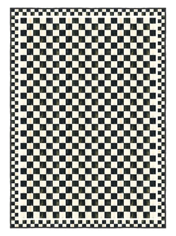 CARPET DIEM Dywan w kolorze kremowo-czarnym