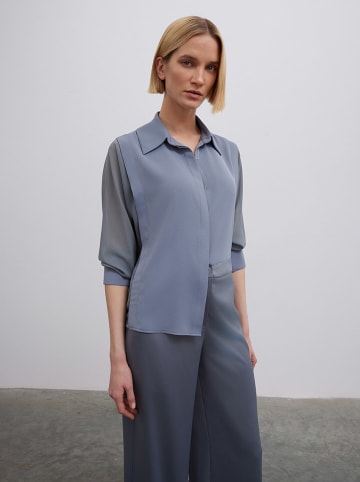 BGN Blouse blauwgrijs