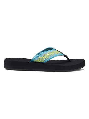 Reef Teenslippers zwart/turquoise