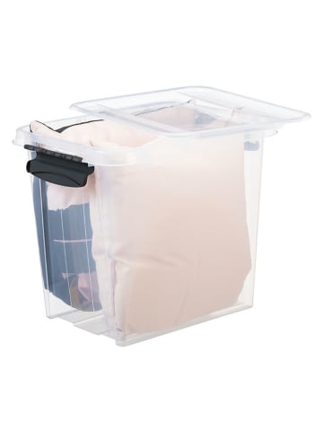 Plast Team 2er-Set: Aufbewahrungskisten "Probox" in Transparent - 53 l