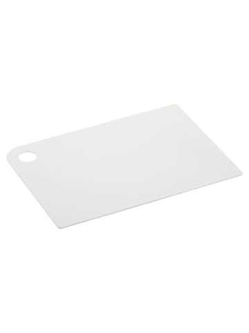Plast Team Deska w kolorze białym do krojenia - 24,4 x 17,2 cm