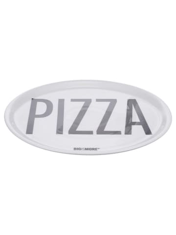 TINTEUNICHE Pizzateller ''Bigismore'' in Weiß - Ø 33 cm