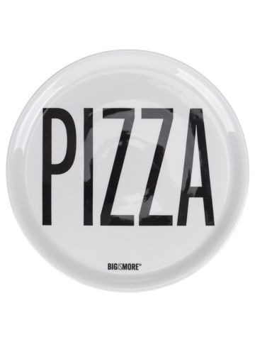 TINTEUNICHE Pizzateller ''Bigismore'' in Weiß - Ø 33 cm