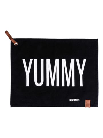 TINTEUNICHE Tischset ''Bigismore - Yummy'' in Schwarz - (L)35 x (B)45 cm
