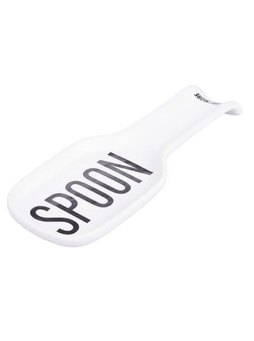 TINTEUNICHE Keukenhulpjeshouder "Victionary" wit - (B)24 x (H)2 x (D)9 cm