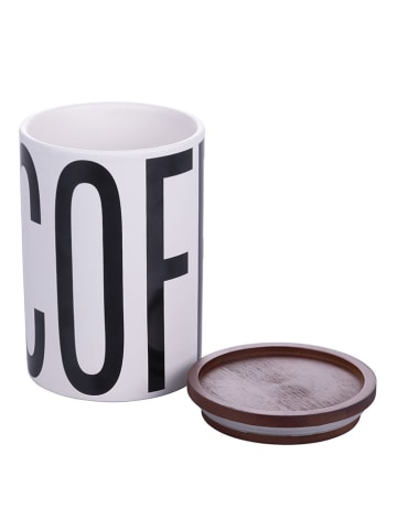 TINTEUNICHE Vorratsbehälter ''Bigismore - Coffee'' in Weiß - 750 ml