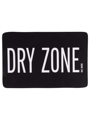 TINTEUNICHE Saugmatte ''Bigismore'' in Schwarz - (L)30 x (B)45 cm