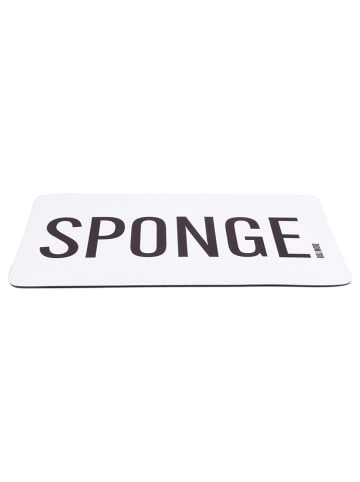 TINTEUNICHE Saugmatte ''Bigismore'' in Weiß - (L)30 x (B)45 cm