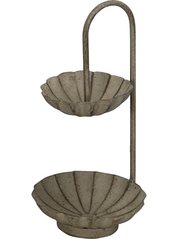 POSIWIO Etażerka w kolorze szarym - wys. 34 x Ø 17 cm