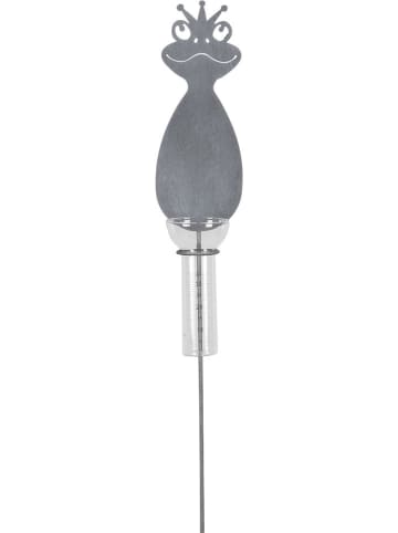 POSIWIO Gartenstab "Frosch" in Grau - (H)88 cm