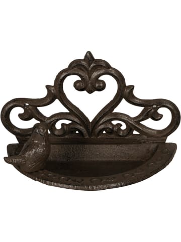 POSIWIO Wandschale "Vogel" in Braun - (B)19,5 x (H)12,5 x (T)10 cm
