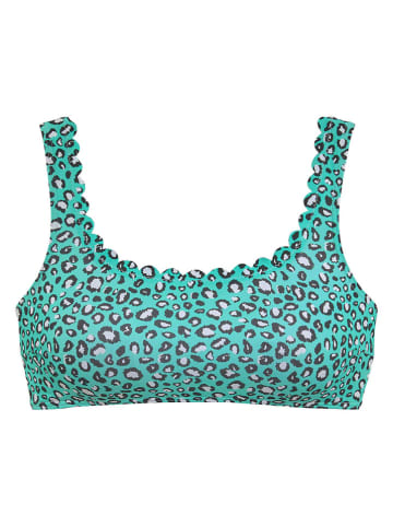 LASCANA Biustonosz bikini w kolorze turkusowym