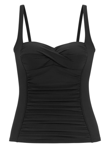 LASCANA Tankini-Oberteil in Schwarz