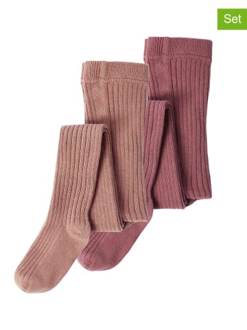 Lil Atelier 2-delige set: Panty's roze/lichtroze