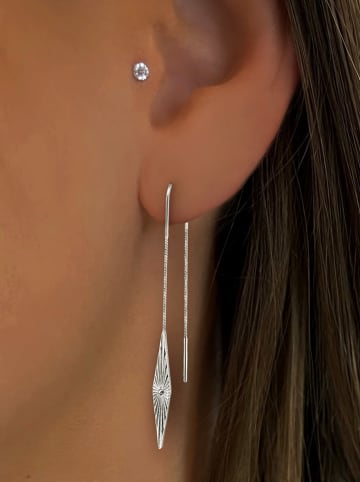 Nomad Zilveren oorhangers