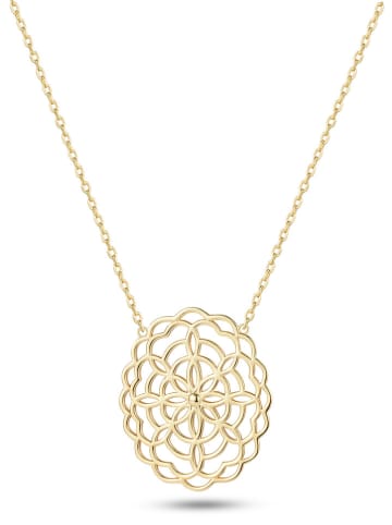 Nomad Vergulde ketting met sierelement - (L)40 cm