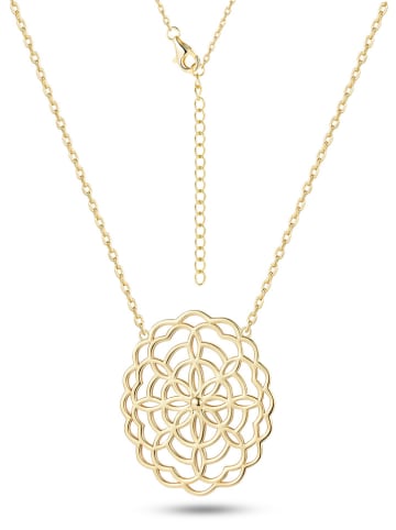 Nomad Vergulde ketting met sierelement - (L)40 cm