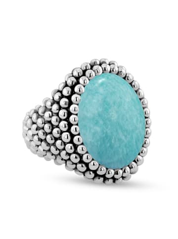 Nomad Silber-Ring mit Edelstein