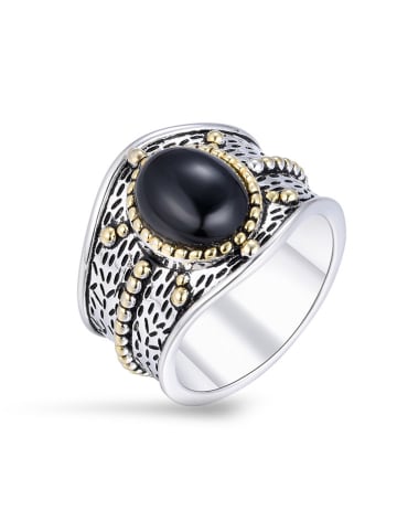 Nomad Vergold. Ring mit Edelsteinen