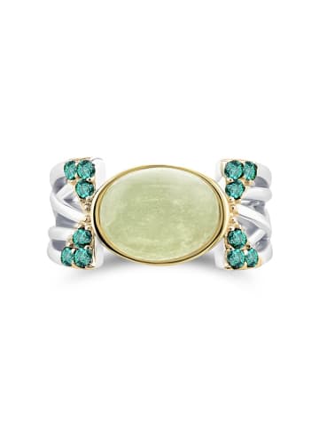 Nomad Vergold. Ring mit Edelsteinen