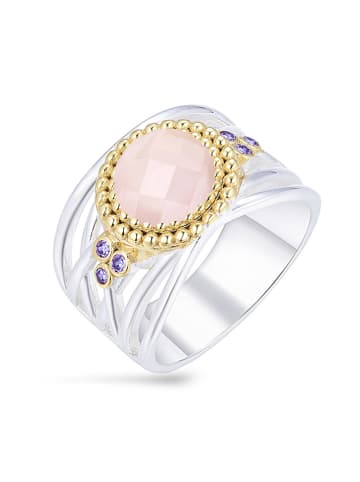 Nomad Vergold. Ring mit Edelsteinen
