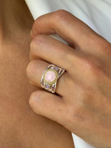 Nomad Vergold. Ring mit Edelsteinen