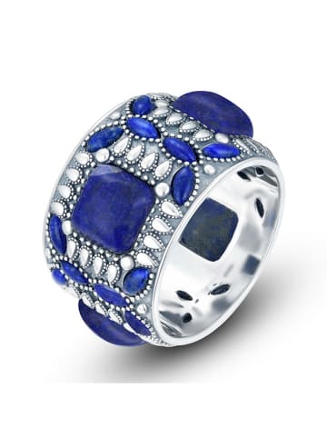 Nomad Silber-Ring mit Edelsteinen