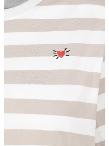 Sublevel Shirt beige/zwart