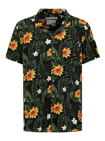 Sublevel Blouse zwart/groen/oranje