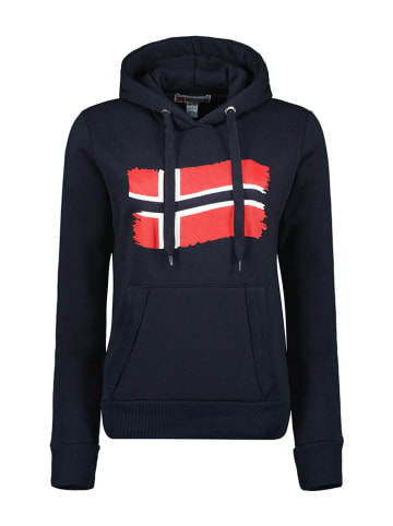 Geographical Norway Hoodie "Florence" in Dunkelblau