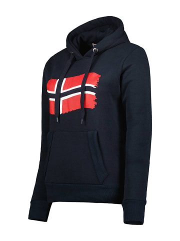 Geographical Norway Bluza "Florence" w kolorze granatowym