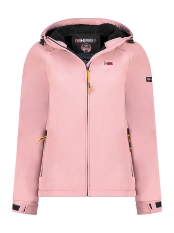 Geographical Norway Softshelljas "Tamilalor" lichtroze