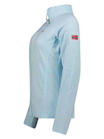 Geographical Norway Kurtka polarowa "Tug" w kolorze błękitnym