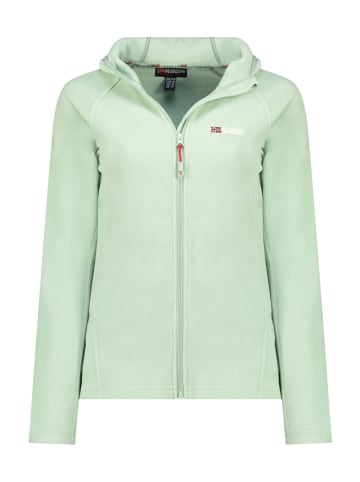 Geographical Norway Fleecejacke "Tugood" in Hellgrün
