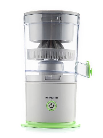 InnovaGoods Automatyczna wyciskarka "Juisso" w kolorze szaro-zielonym - 250 ml