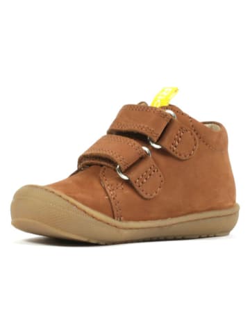 Richter Shoes Leder-Sneakers "Maxi" in Hellbraun